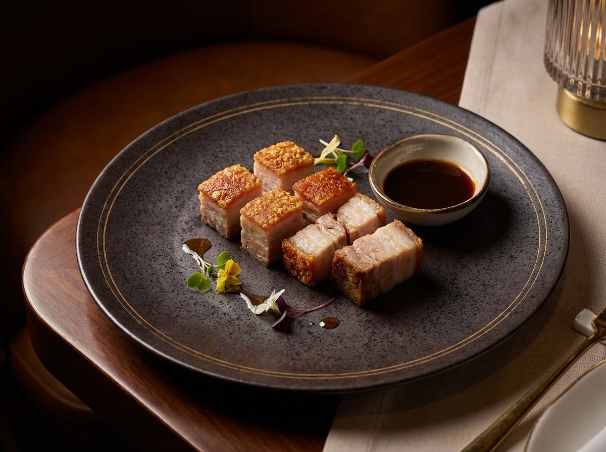 Crispy pork belly
